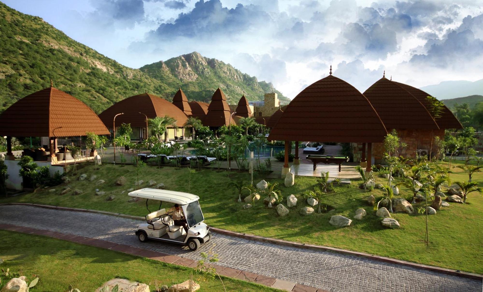 Ananta Spa & Resort, Pushkar Exterior foto